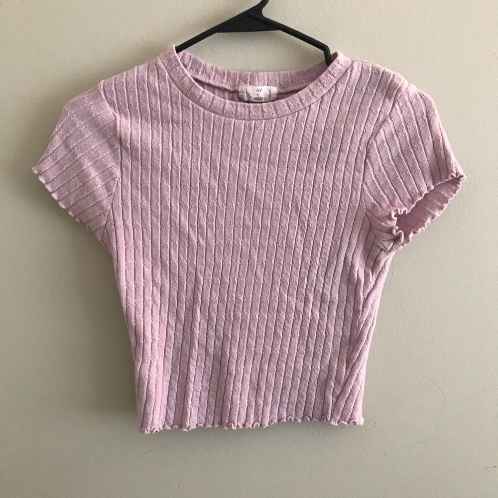 Light purple T-shirt